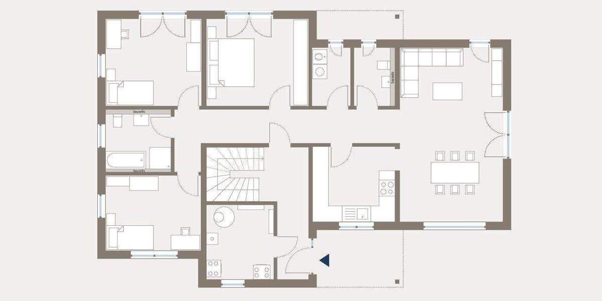 Mehrfamilienhaus, Wohnhaus Stahnsdorf Güterfelde - 7 Zimmer, 276 m&sup2;, 607.829&euro; | Angebot:24634933