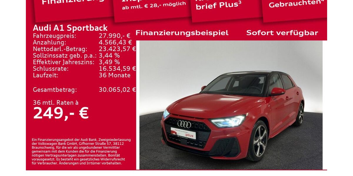 Audi A1 11.200 km 27.490 &euro; Berlin 12489