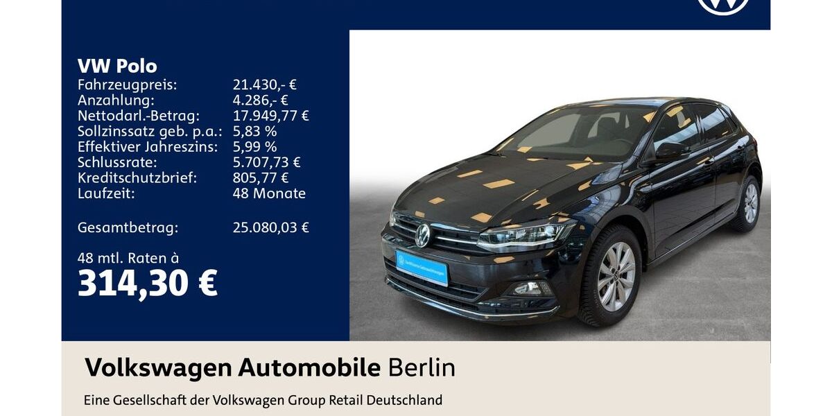 VW Polo 35.150 km 21.430 &euro; Berlin 12681