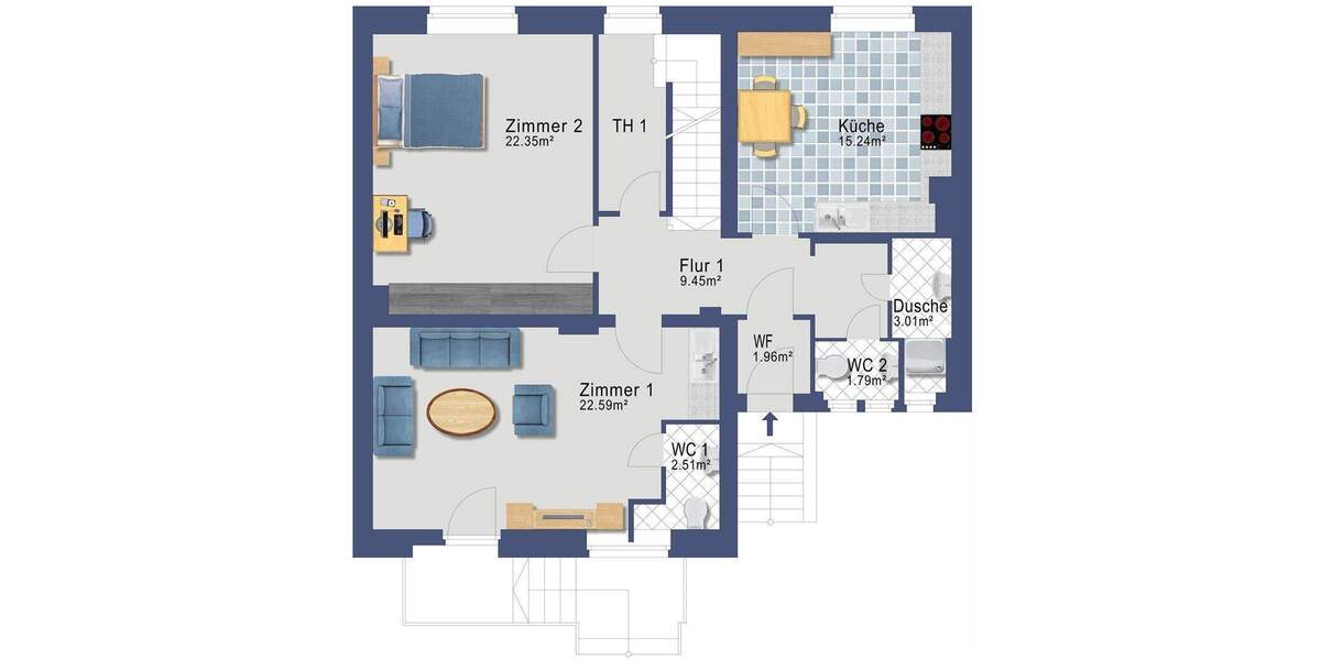 Doppelhaushälfte Berlin Westend - 1 Zimmer, 240 m&sup2;, 1.375.000&euro; | Angebot:25778634
