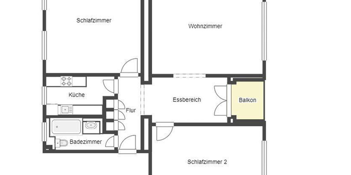 Etagenwohnung Berlin Friedenau - 3 Zimmer, 87 m&sup2;, 1.800&euro; | Angebot:24974510