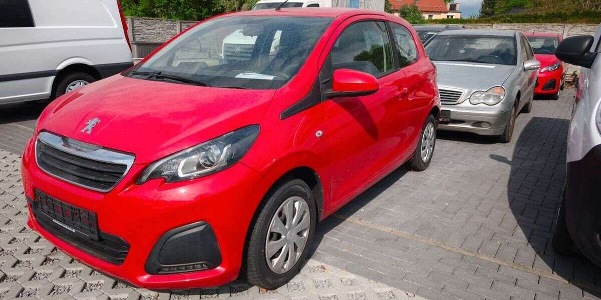 Peugeot 108 47.000 km 6.900 &euro; Königs Wusterhausen OT Zeessen 15711