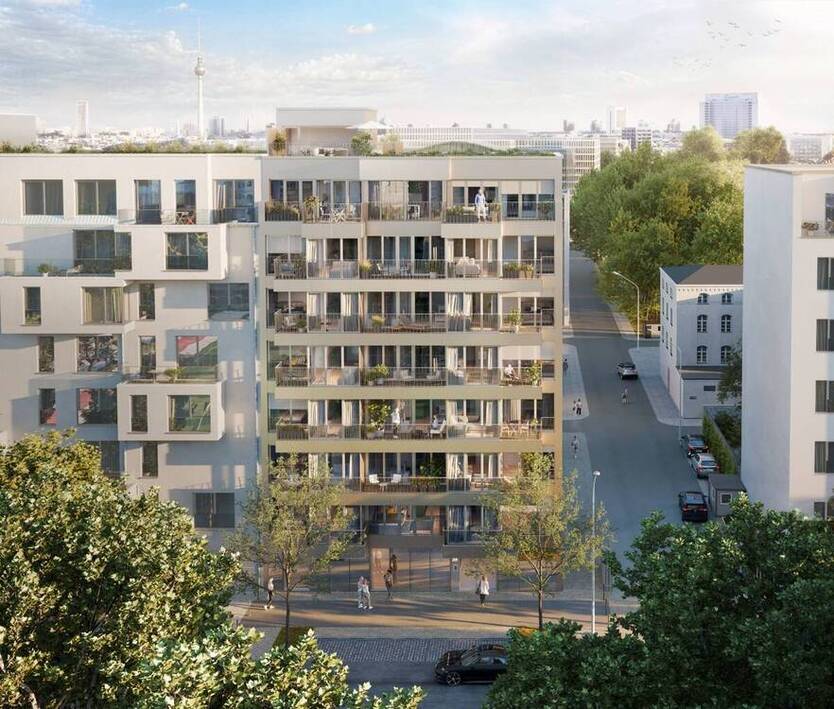 Top-Floor, High End-Living: Studio-Suite mit XL-Dachterrasse 1 zimmer