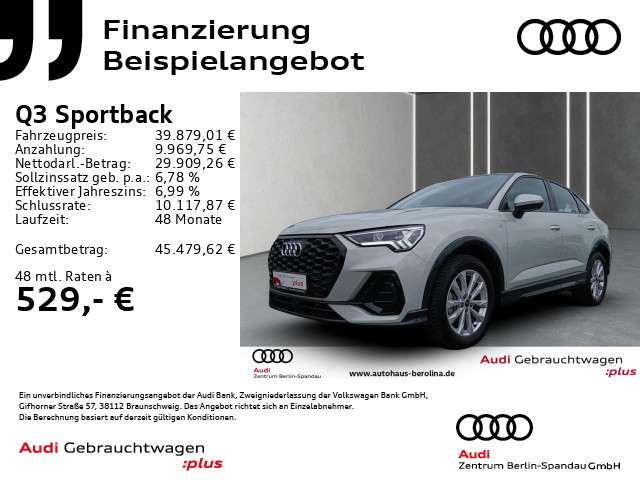 Audi Q3 20.067 km 39.879 &euro; Berlin 13581