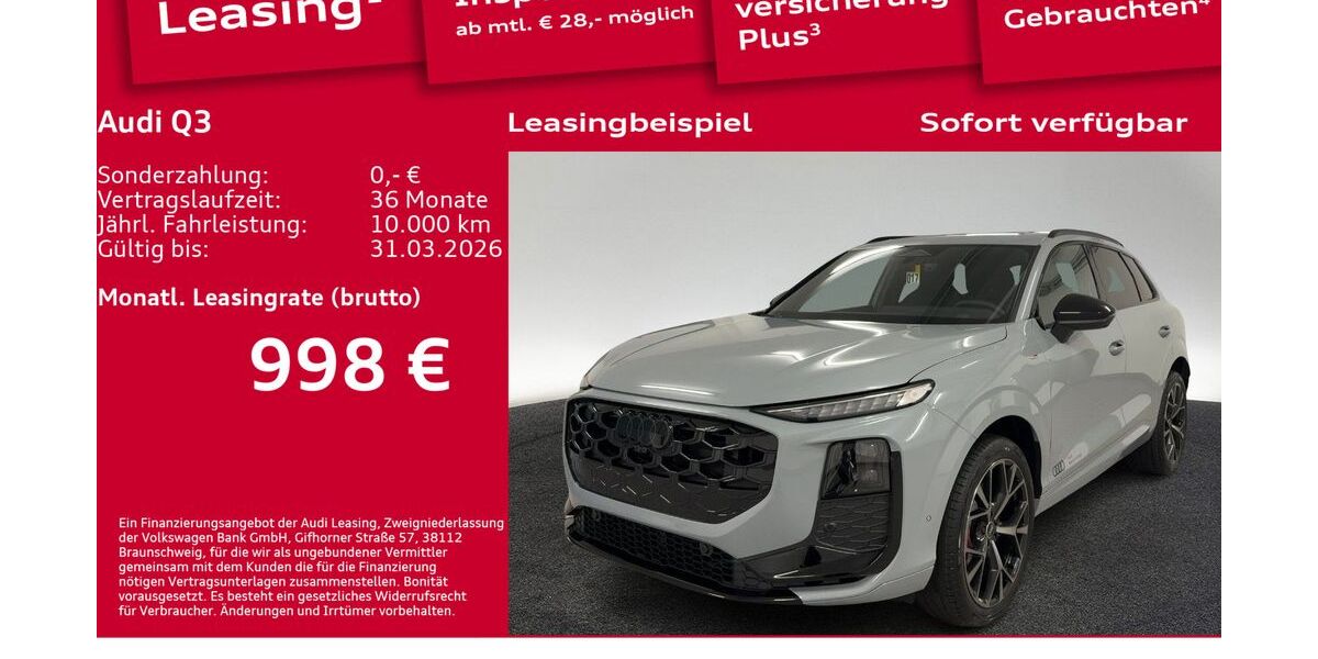 Audi Q3 6.001 km 67.700 &euro; Berlin 12489