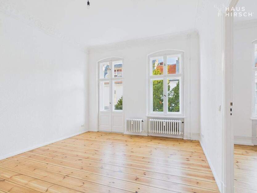 Frisch sanierte 2-Zimmer-Altbauwohnung (60 m²) in ruhigem Hinterhaus, Charlottenburg (10585) 2 zimmer