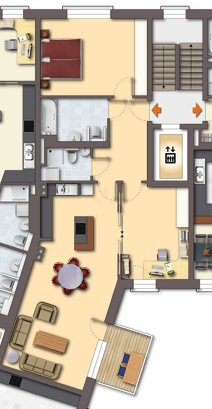 Etagenwohnung Berlin Niederschönhausen - 3 Zimmer, 92 m&sup2;, 499.000&euro; | Angebot:25712225