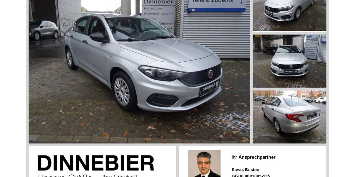 Fiat Tipo 36.500 km 9.979 &euro; Berlin 14199