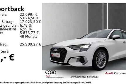 Audi A3 24.898 km 21.400 &euro; Berlin 13581