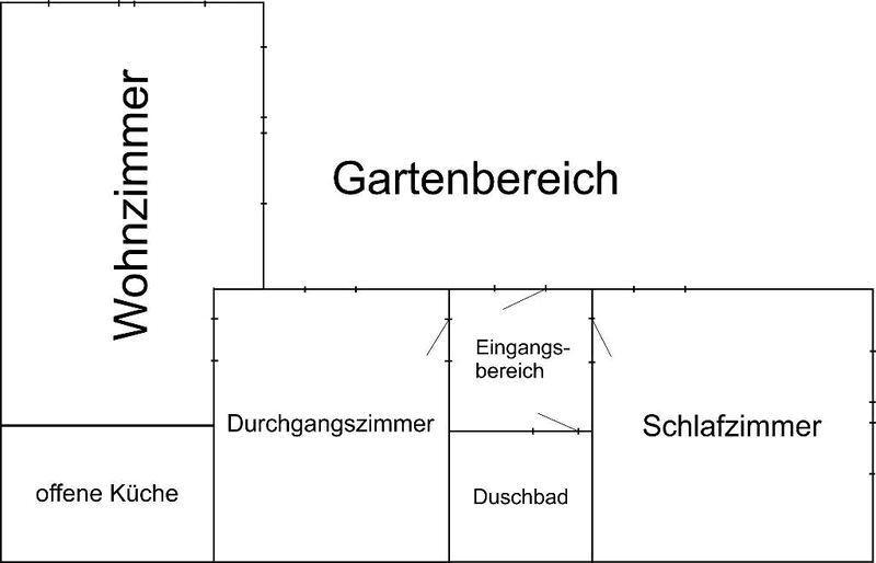 Bungalow Berlin Treptow-Köpenick - 2.5 Zimmer, 75 m&sup2;, 1.100&euro; | Angebot:27709455