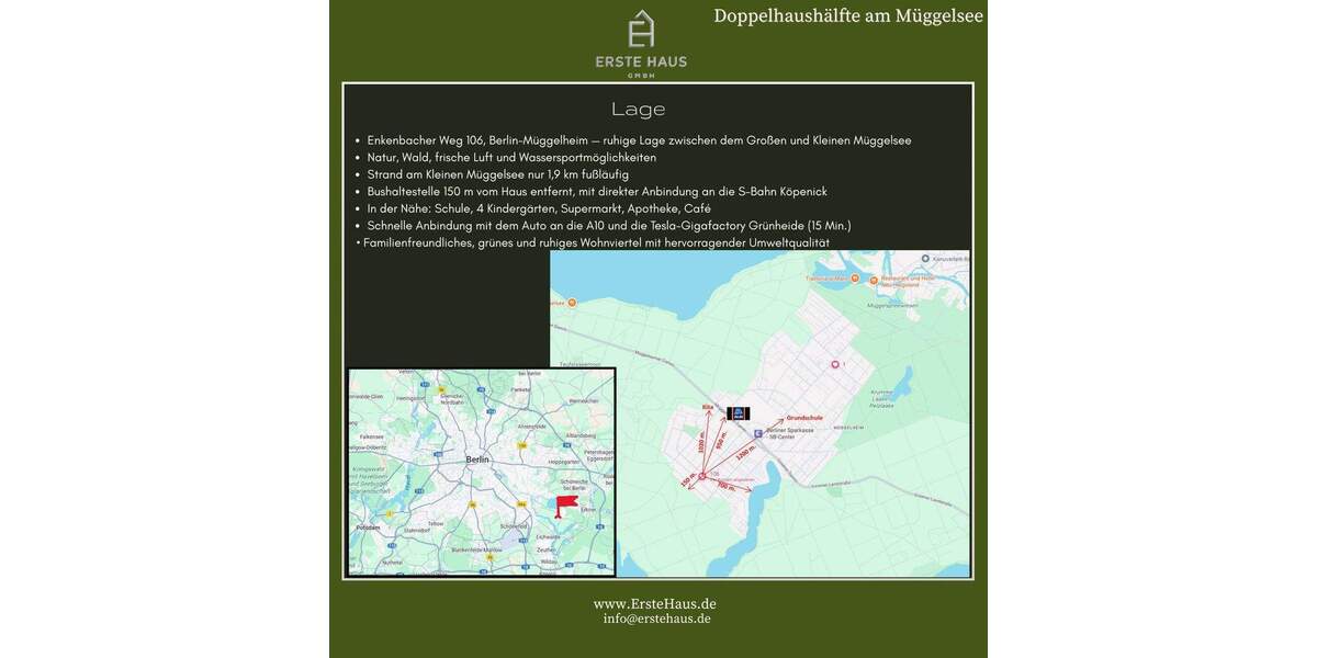 A+, Doppelhaushälfte mit großer Dachterrasse, 150 m², 4 SZ, 2 Bäder, Garten, provisionsfrei 5 zimmer