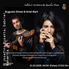 Augusto Sinesi und Ariel Bart 26.02.2026 Salon Lécritoire und Quiche-Haus