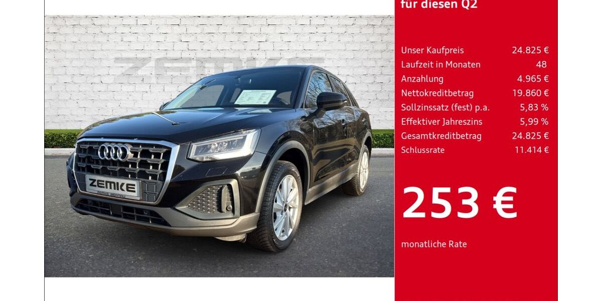 Audi Q2 31.521 km 24.825 € Bernau 16321