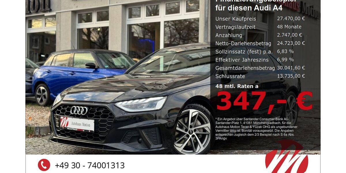 Audi A4 95.279 km 27.470 &euro; Berlin 12305
