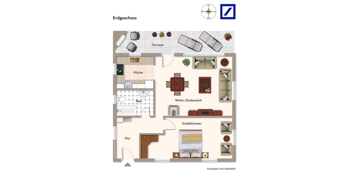 Bungalow Berlin Kaulsdorf - 2 Zimmer, 58 m&sup2;, 439.000&euro; | Angebot:24407189