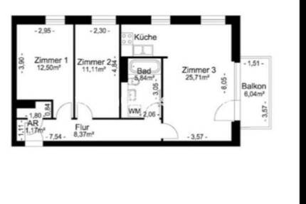 Wohnung Berlin Marzahn - 3 Zimmer, 70 m&sup2;, 444&euro; | Angebot:26042428