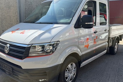 VW Crafter Pritsche 35 DOKA mittellang AHK Tempo. 146.338 km 19.399 &euro; Berlin 10247