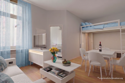 Wohnung Berlin Friedrichshain - 1 Zimmer, 34 m&sup2;, 179.000&euro; | Angebot:26699300
