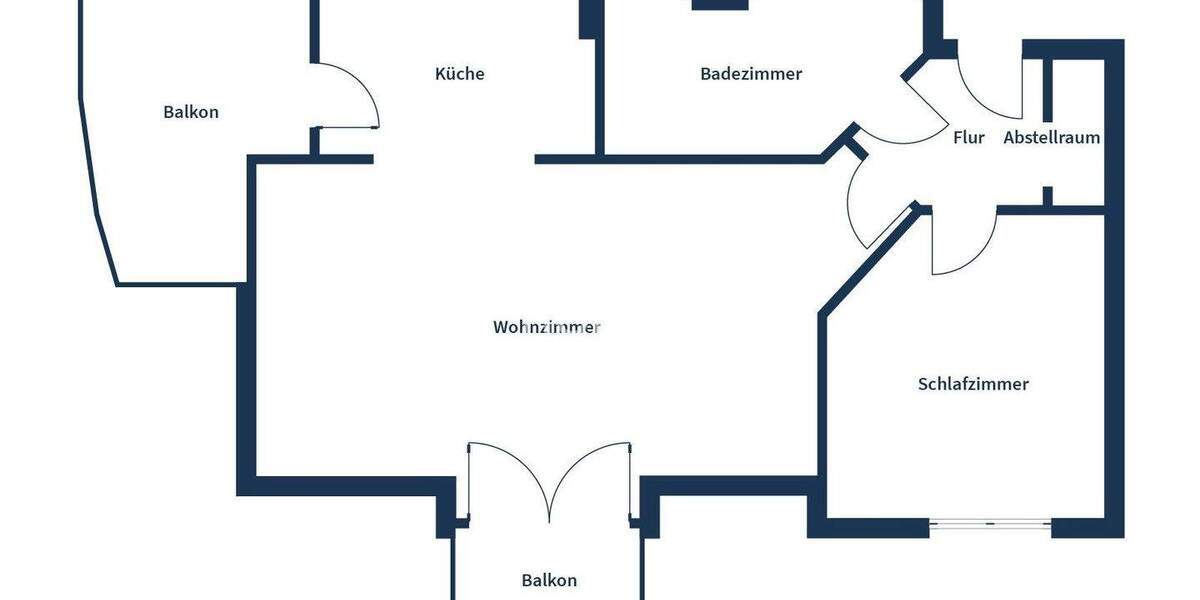 Etagenwohnung Berlin Niederschönhausen - 2 Zimmer, 60 m&sup2;, 249.000&euro; | Angebot:25684137