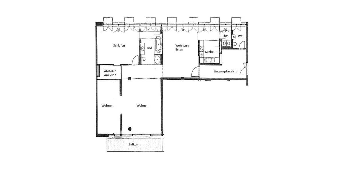 Etagenwohnung Berlin Mitte - 4 Zimmer, 167 m&sup2;, 3.040&euro; | Angebot:26018507