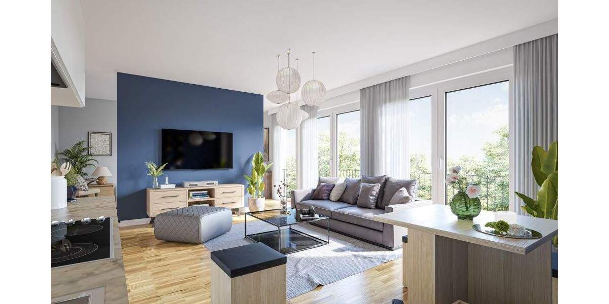 Etagenwohnung Berlin Köpenick - 1 Zimmer, 46 m&sup2;, 1.016&euro; | Angebot:24807513