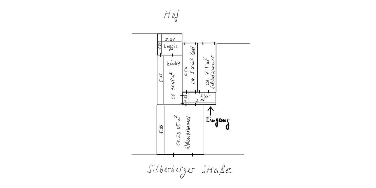 Etagenwohnung Berlin Treptow-Köpenick - 2 Zimmer, 52 m&sup2;, 138.000&euro; | Angebot:26681870