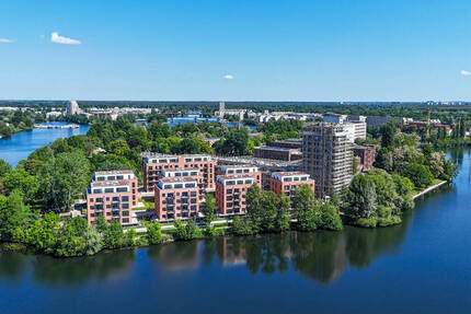 Work-Life-Balance pur: Insel Eiswerder - Bürofläche mit Wasserblick & Top-Anbindung