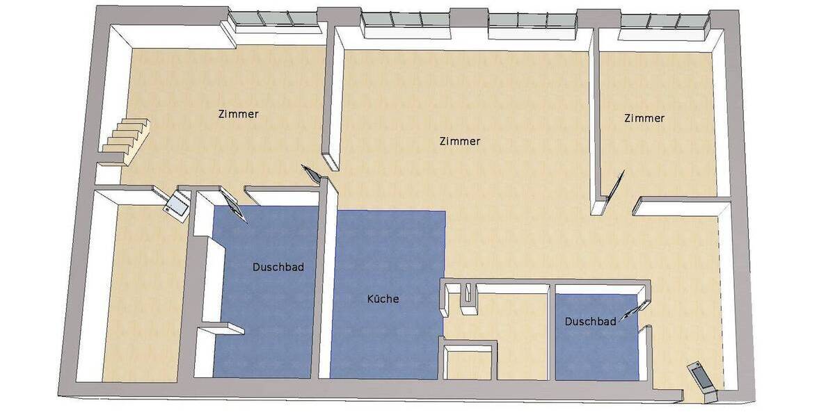 Etagenwohnung Berlin Lichterfelde - 3 Zimmer, 107 m&sup2;, 589.000&euro; | Angebot:26616357