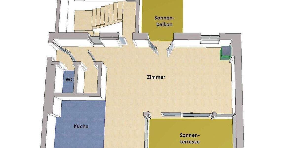 Etagenwohnung Berlin Halensee - 3 Zimmer, 118 m&sup2;, 1.099.000&euro; | Angebot:25845419