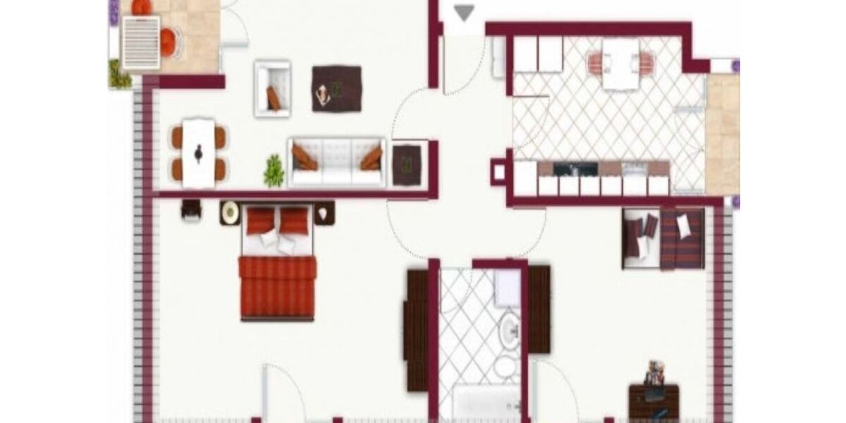 Sonniges Penthouse - Green View - Villenensemble -Weißensee - 4 Balkone 3 zimmer