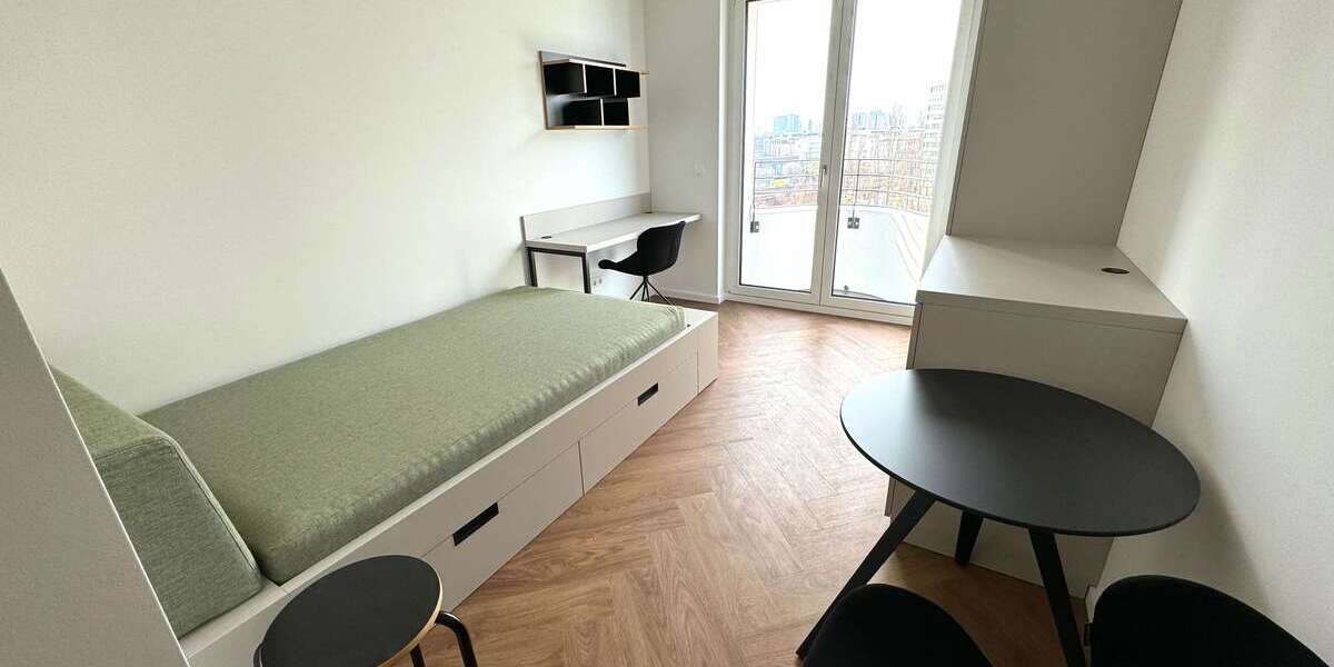 Etagenwohnung Berlin Friedrichshain - 1 Zimmer, 21 m&sup2;, 710&euro; | Angebot:25004386