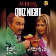 Avrupa Yakasi Quiz Night & After Party 21.03.2026 Engelnest Coworking Space and Event Venue