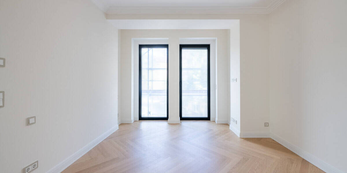 Eleganz auf höchstem Niveau - stilvolles Apartment mit Stuck, Schiebetüren & Premium-Ausstattung 3 zimmer