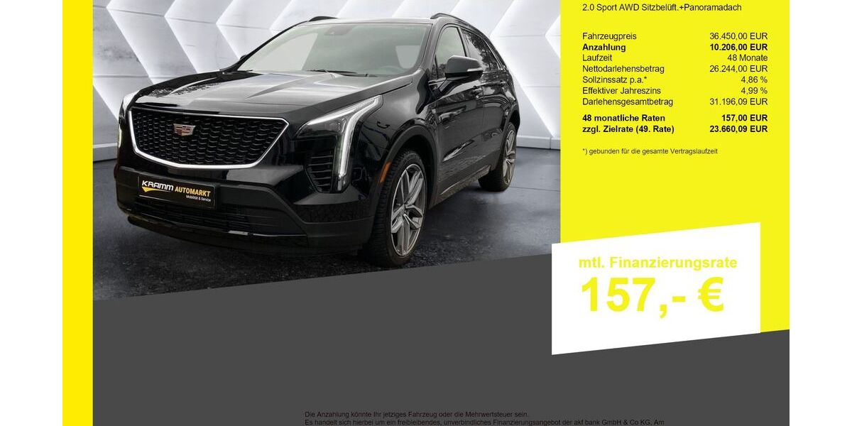 Cadillac XT4 15.004 km 36.450 &euro; Berlin-Französisch Buchholz 13127