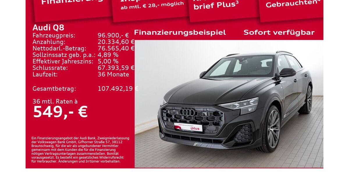 Audi Q8 9.500 km 96.900 &euro; Berlin 12489