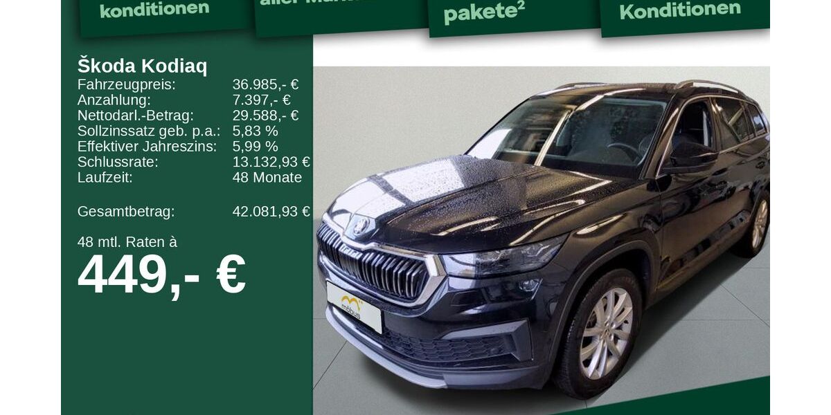 Skoda Kodiaq 50.030 km 36.785 &euro; Berlin 13088
