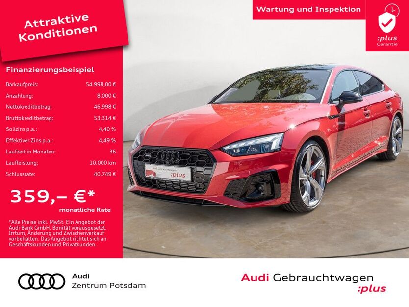 Audi A5 2.965 km 54.690 € Potsdam 14482