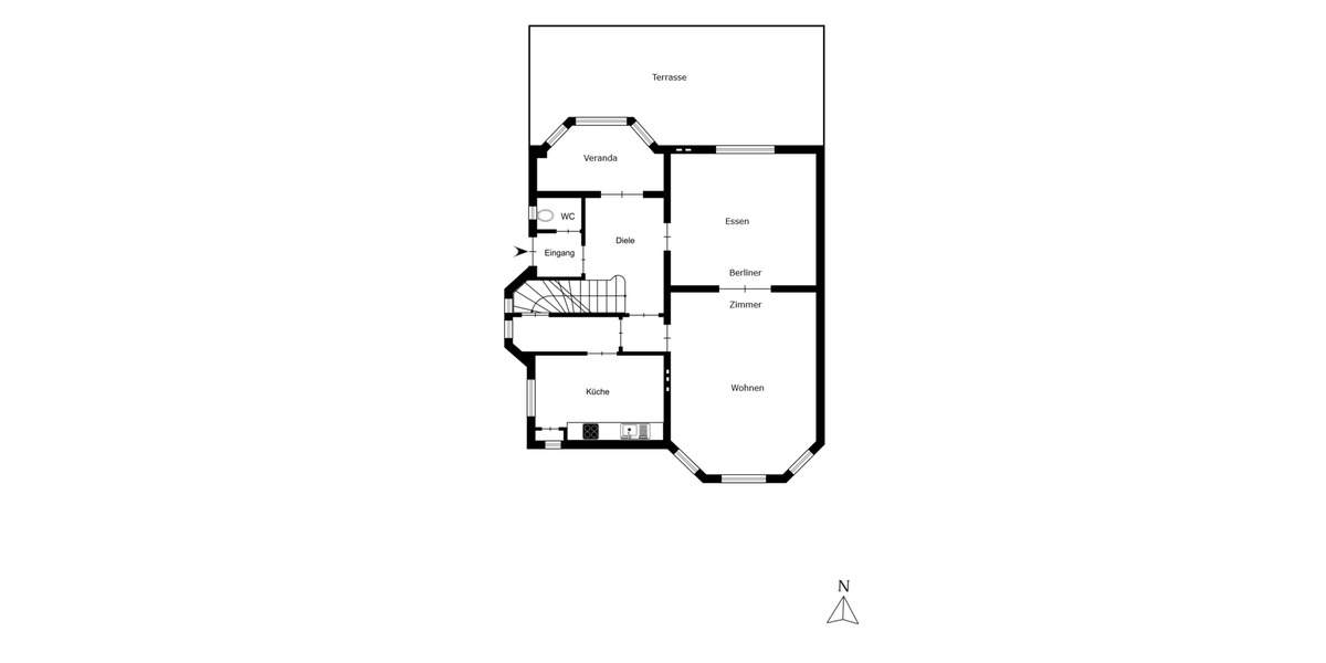 Einfamilienhaus Berlin Frohnau - 6 Zimmer, 162 m&sup2;, 1.045.000&euro; | Angebot:26725983