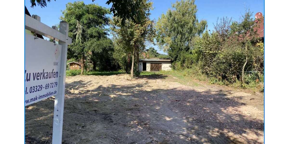 Grundstück Zeuthen - 315.000&euro; | Angebot:26775370