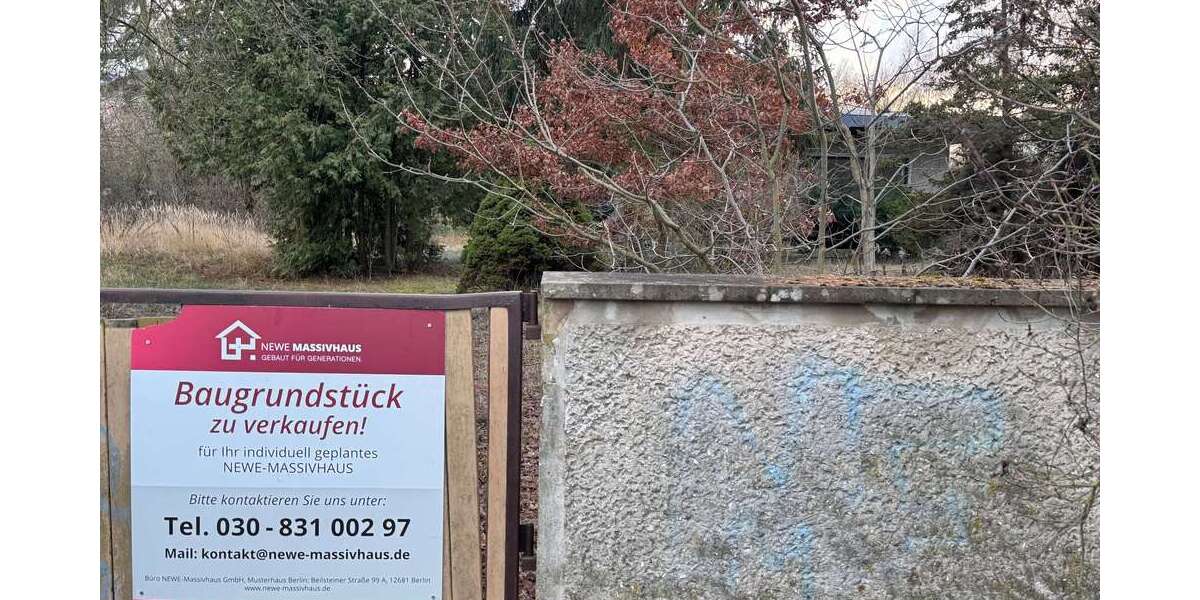 Grundstück Bernau Friedenstal - 225.000&euro; | Angebot:26445330