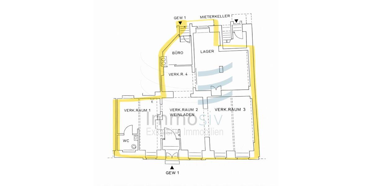 Gewerbeobjekt Berlin Kreuzberg - 3 Zimmer, 2.045&euro; | Angebot:26117628