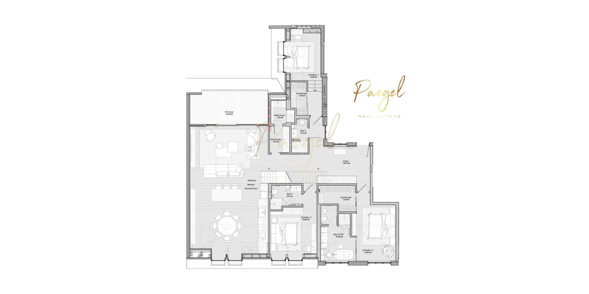 Etagenwohnung Berlin Wilmersdorf - 5 Zimmer, 167 m&sup2;, 1.170.000&euro; | Angebot:25750133
