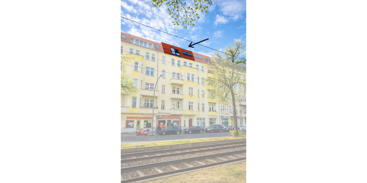 Dachgeschoßwohnung Berlin Pankow - 2 Zimmer, 71 m&sup2;, 545.000&euro; | Angebot:25146304