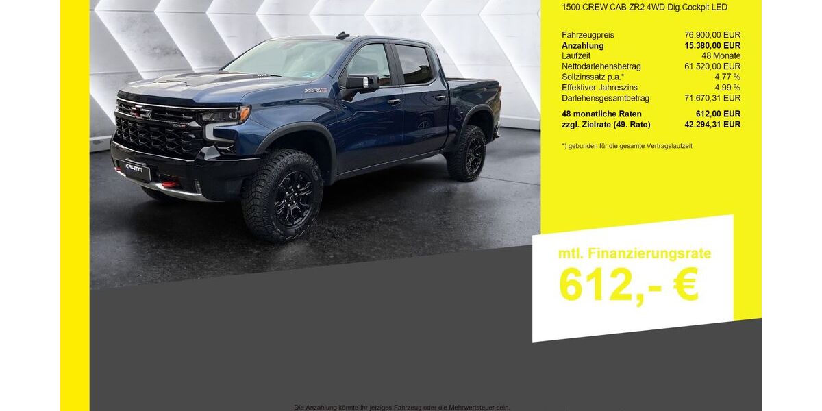 Chevrolet Silverado 11.360 km 76.900 &euro; Berlin-Französisch Buchholz 13127