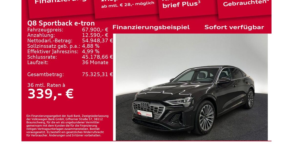 Audi Q8 e-tron 14.350 km 56.500 &euro; Berlin 10587