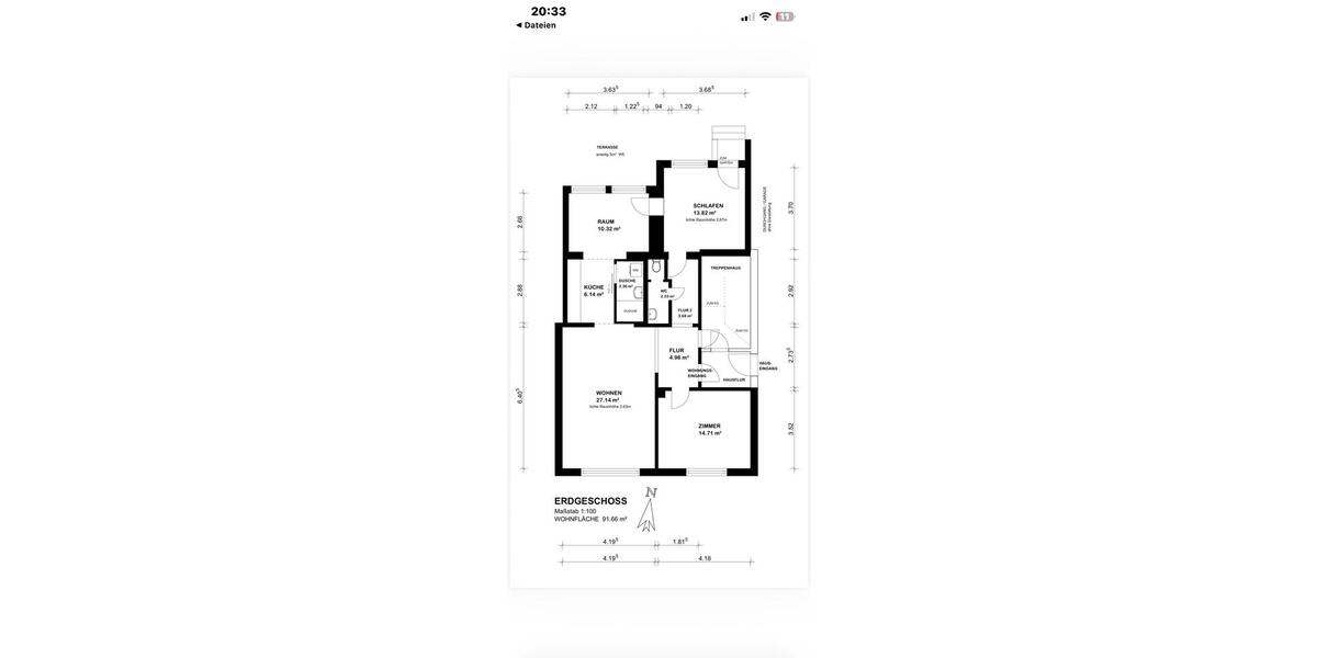Erdgeschoßwohnung Fredersdorf-Vogelsdorf Vogelsdorf - 4 Zimmer, 92 m&sup2;, 880&euro; | Angebot:26464740