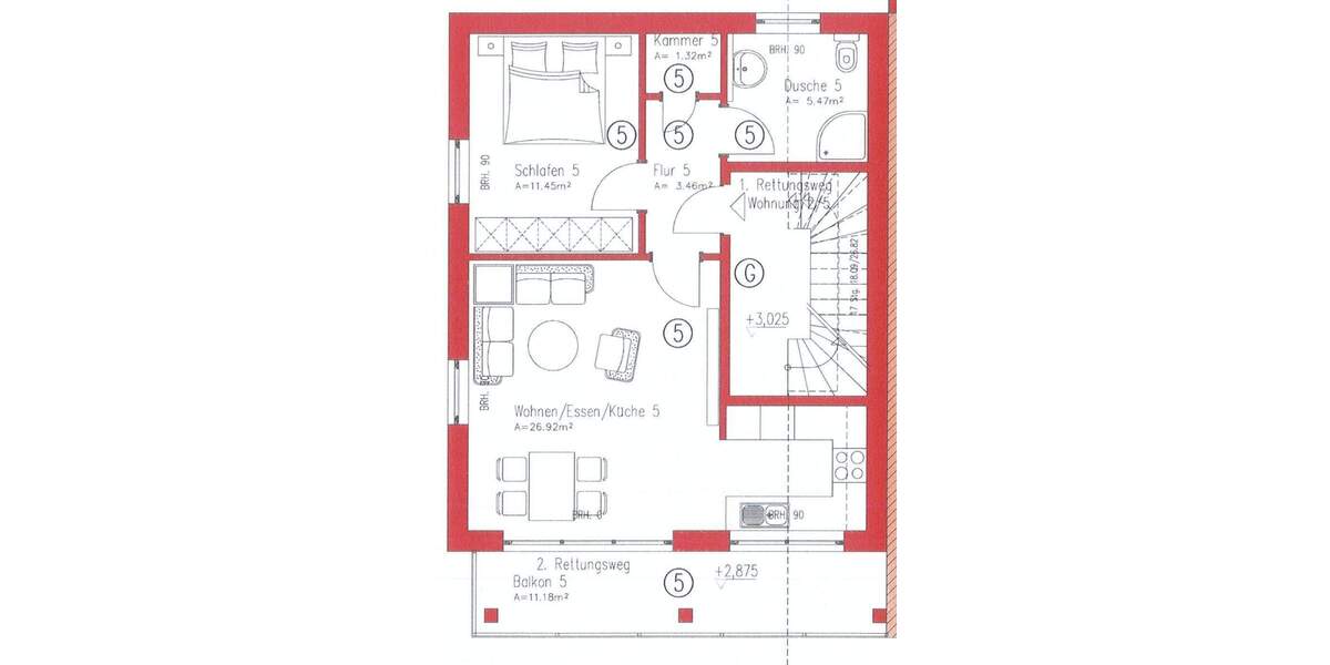 Etagenwohnung Berlin Altglienicke - 2 Zimmer, 62 m&sup2;, 272.527&euro; | Angebot:24635987