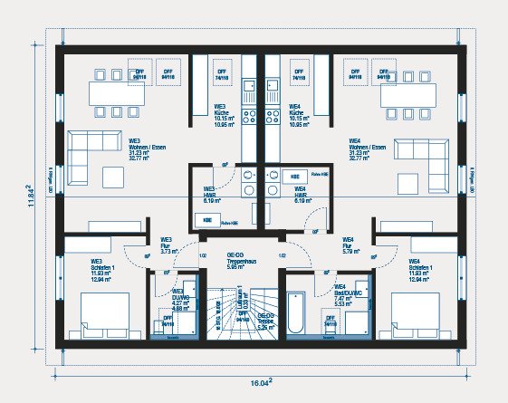Apartment mit Grundstücksanteil in Hoppegarten