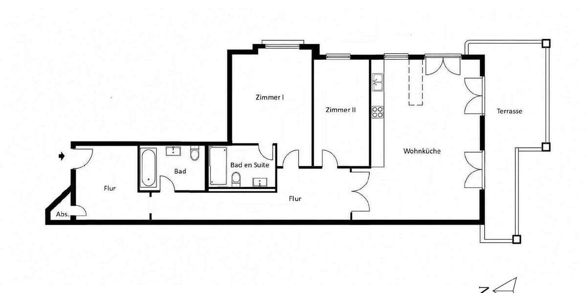 Etagenwohnung Berlin Charlottenburg-Wilmersdorf - 3 Zimmer, 150 m&sup2;, 3.750&euro; | Angebot:27081525