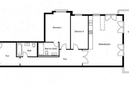 Wohnung Berlin Charlottenburg-Wilmersdorf - 3 Zimmer, 150 m&sup2;, 3.750&euro; | Angebot:27081525